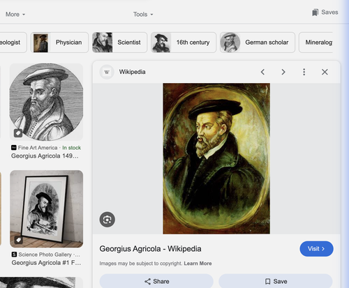 Georgius Agricola portrait